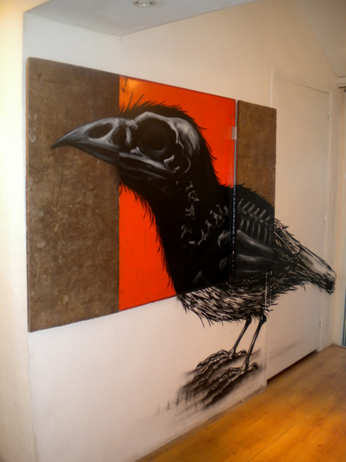 Roa's exhibition at Galerie Itinérance (Paris) Roa's exhibition at Galerie Itinérance (Paris)